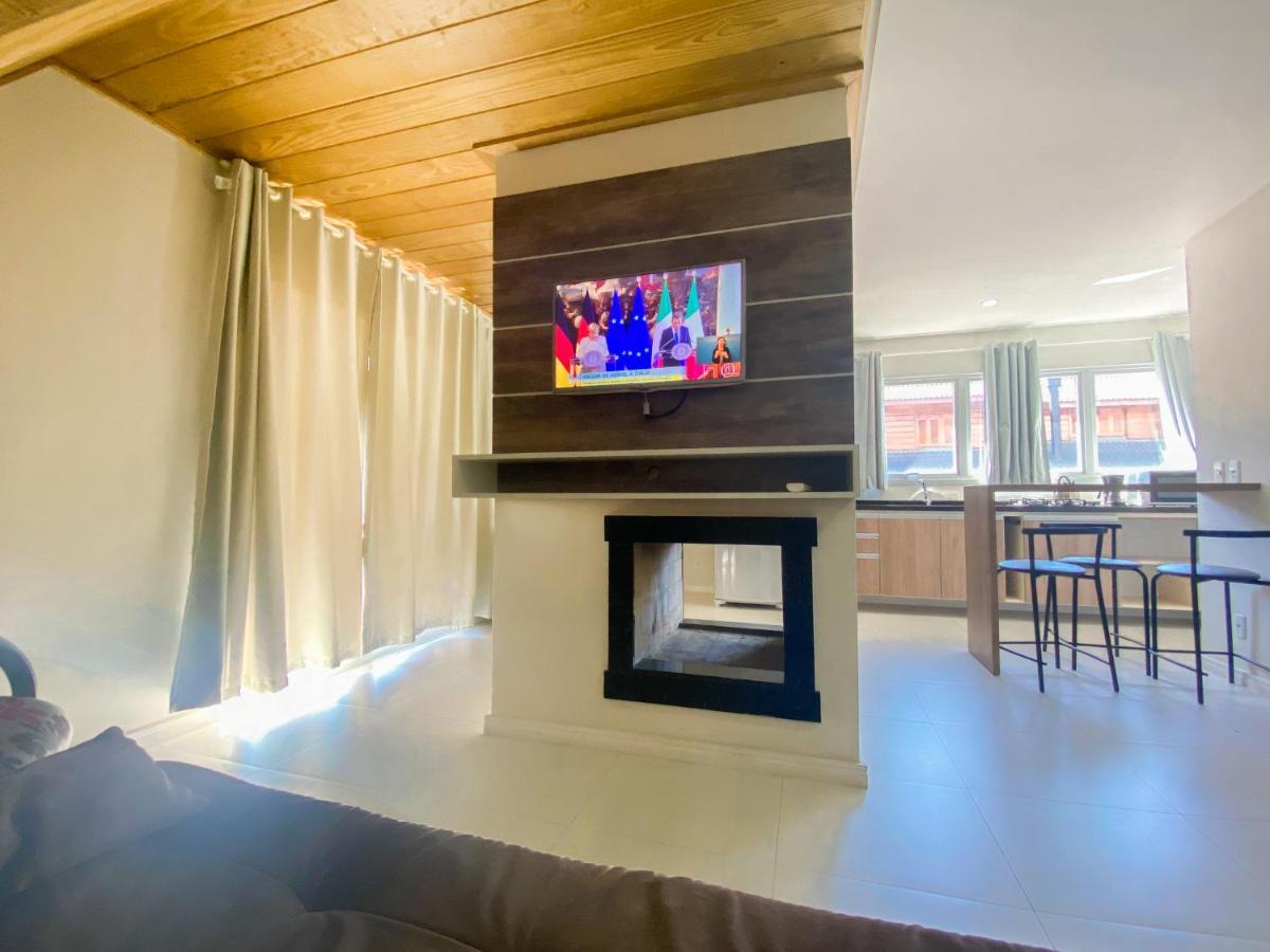 Apartamento A 500M Da Rua Coberta - 1 Suite - Para 4 Pessoas Γκραμάντο Εξωτερικό φωτογραφία